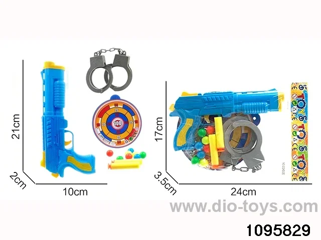gun toys in OPP bag