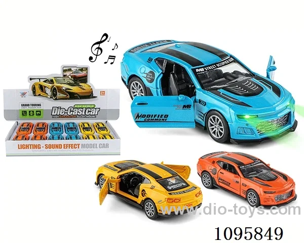 1:32 pull back alloy car W L/M 12PCS