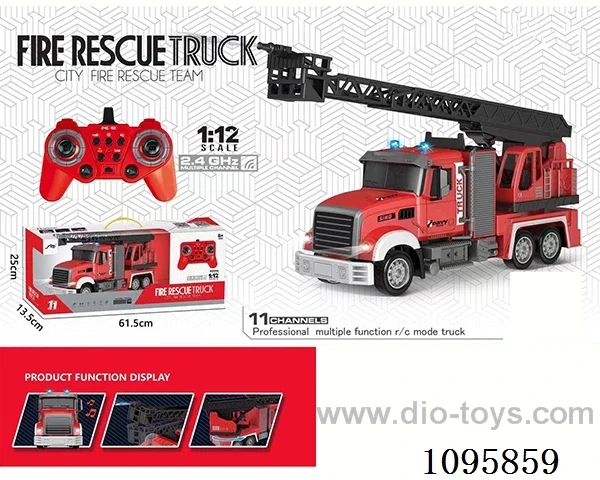 1：12 11ch rc car W L/M/water spray