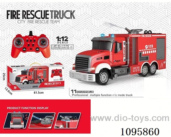 1：12 11ch rc car W L/M/water spray