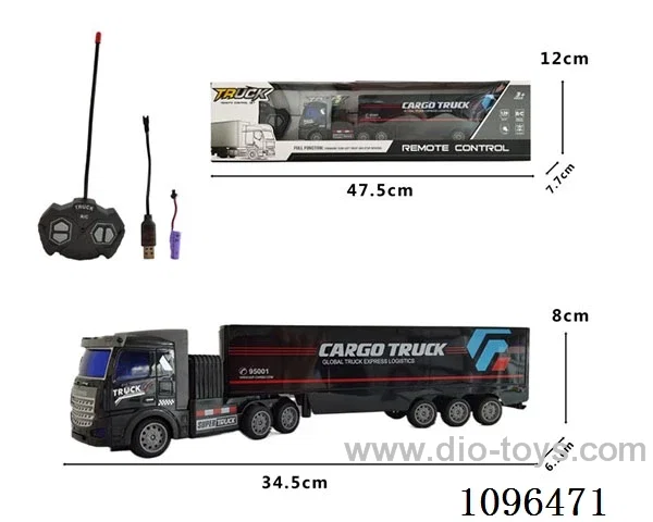 4ch rc container truck (battery included)