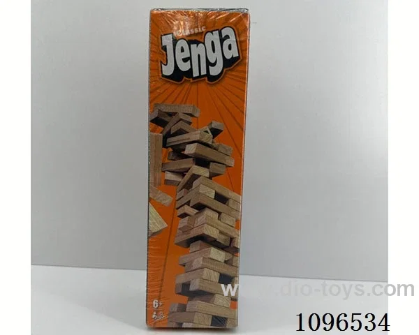 English/West/French/Russian JENGA game