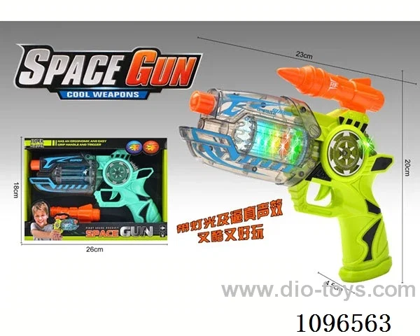 B/O gun with light and sound
