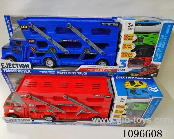 sliding ejection tractor with 6 sliding alloy car