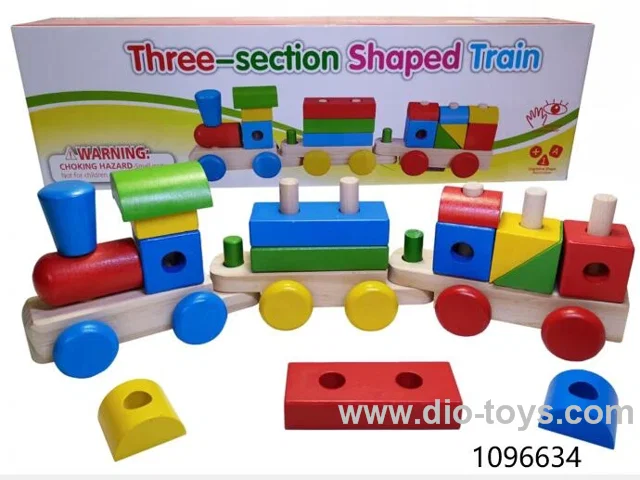 Wooden building block
