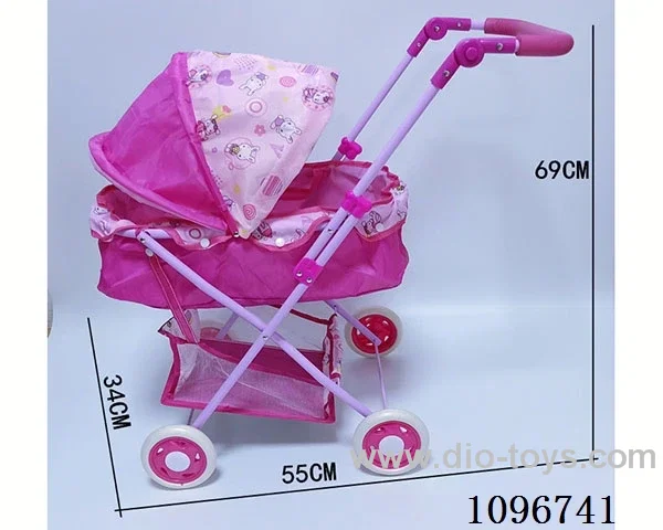 Large iron cart/handle height adjustable