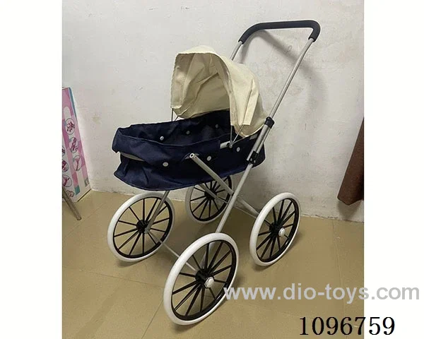 Heavy cloth large iron trolley +10 "extra large wheels