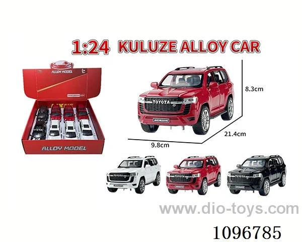 1:24 pull back alloy car