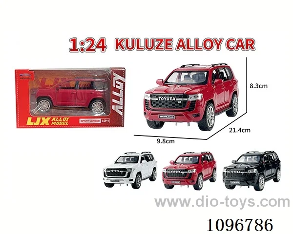 1:24 pull back alloy car