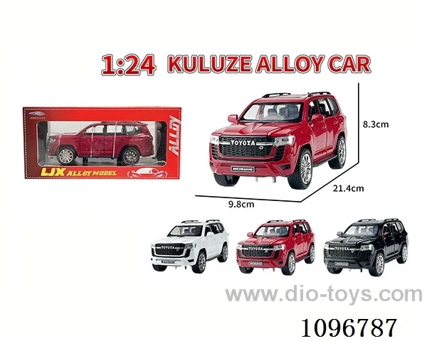 1:24 pull back alloy car