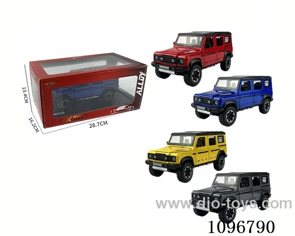 1:24 pull back alloy car
