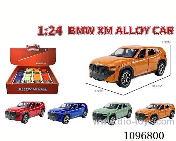 1:24 pull back alloy car