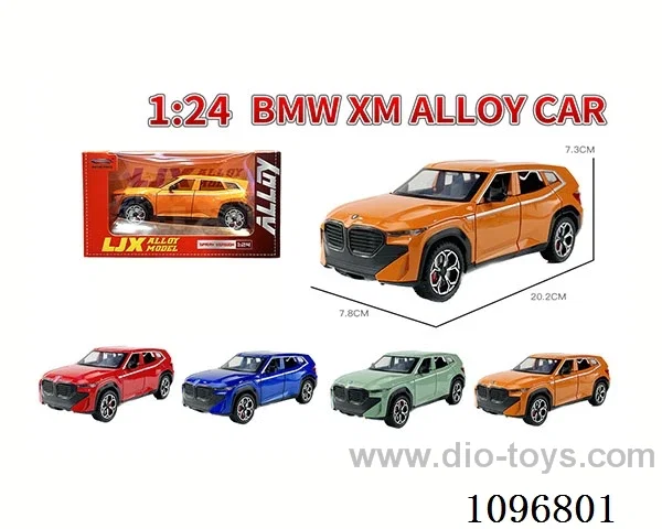 1:24 pull back alloy car