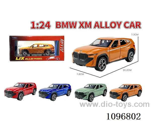 1:24 pull back alloy car