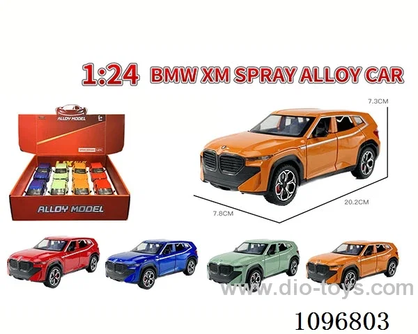 1:24 pull back alloy car