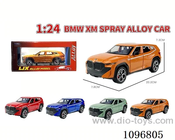 1:24 pull back alloy car