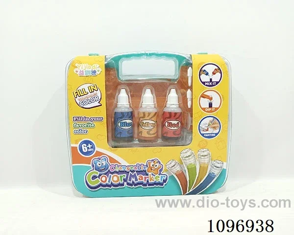 Variable color markers