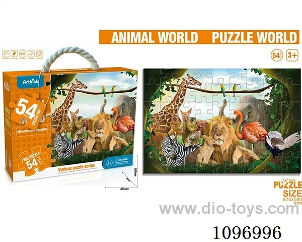 Puzzle puzzle animal world
