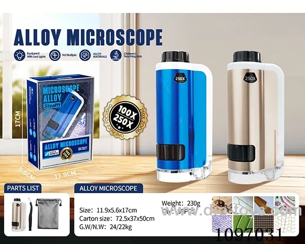 Portable alloy microscope