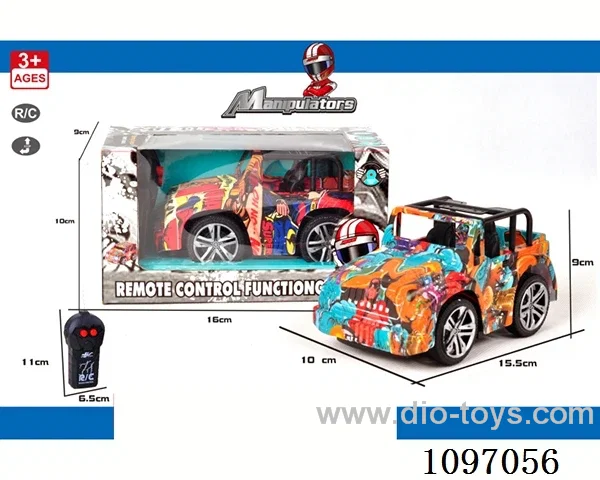 1:24 2ch rc car with light /2 color mix