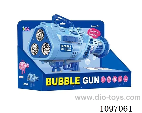 Bubble Gun (Rechargeable version) Blue