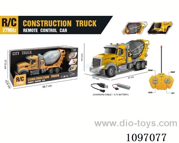 4ch rc car with light included battery