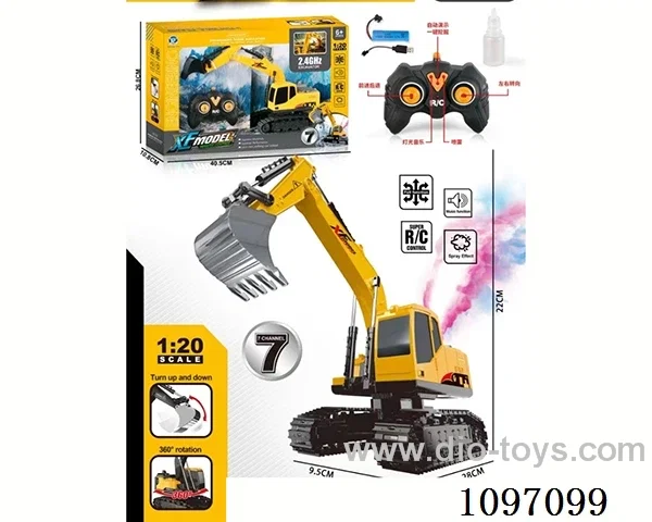 1:20 7ch rc car with light included battery