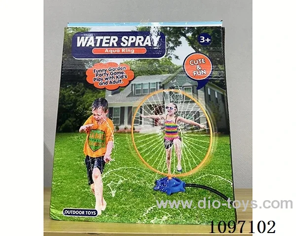 Garden sprinkler toy