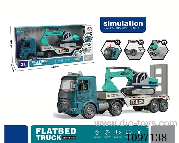 Flat car (Lake Water Blue)