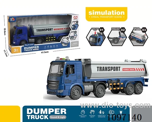 Dump Truck (Blue)