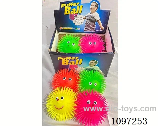 Decompression toy with light