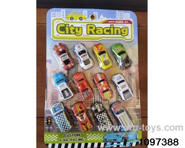 6.8cm pull back car（12pcs/card）