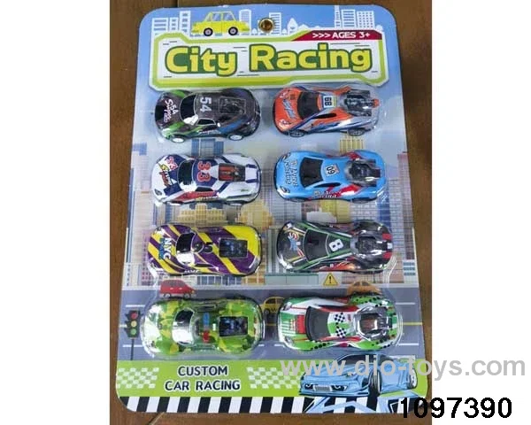 8.6cm pull back car（8pcs/card）