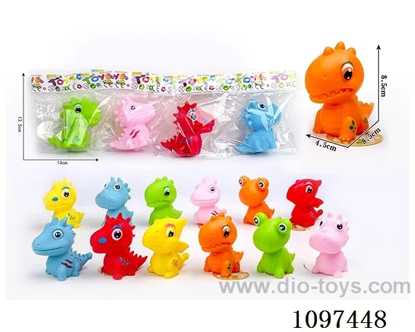 Vinyl Dinosaur (Whistle) (12 mixed packs)
