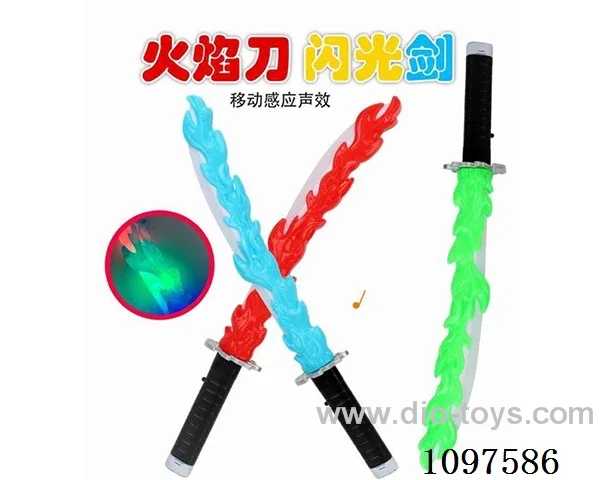 Mobile sensor swim bead sound light music sword