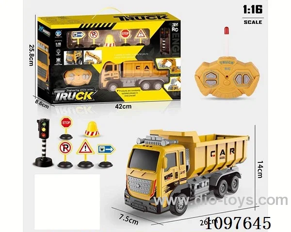 1:16 4ch rc car(no battery included)