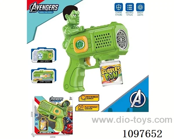 Hulk 10-hole bubble gun