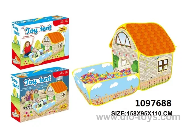 tent in color box