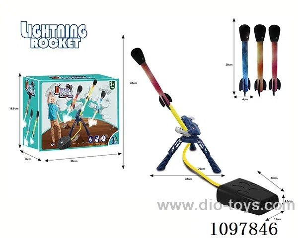 Small pedal rocket (rocket without lights)