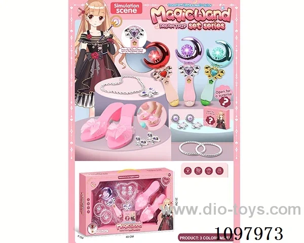 magic wand with light and music in window box