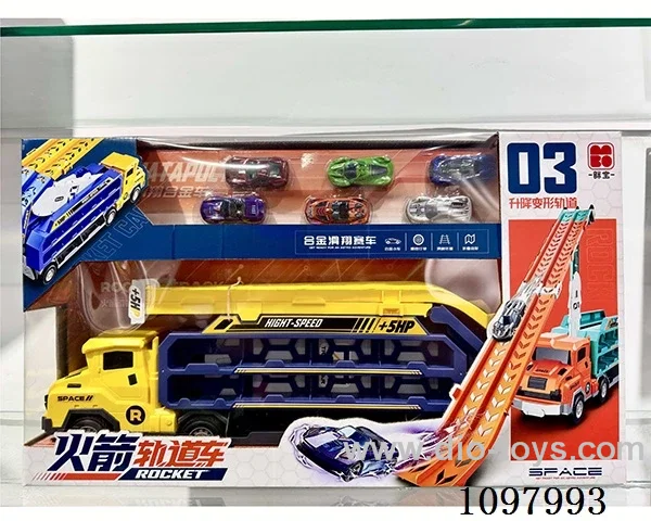 Inertial deformation glide lift rocket rail car