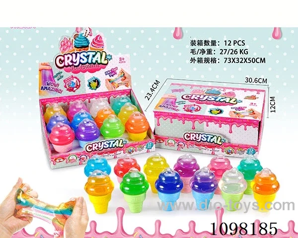Crystal clay