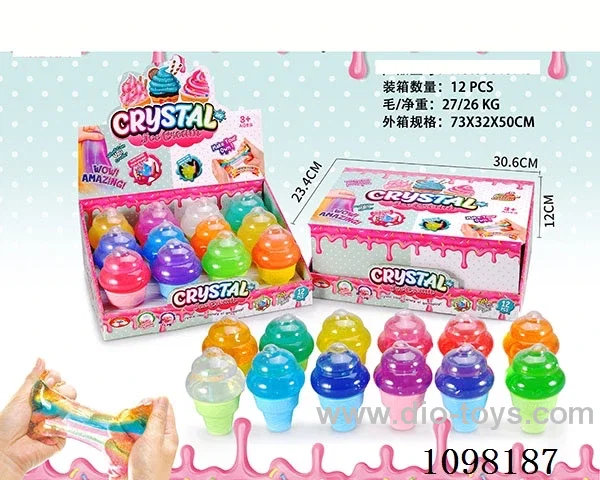 Crystal clay
