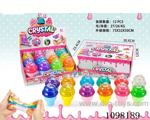 Crystal clay