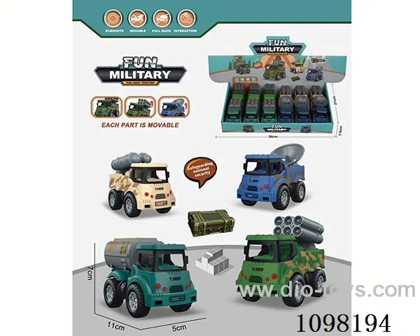 pull back car 12PCS