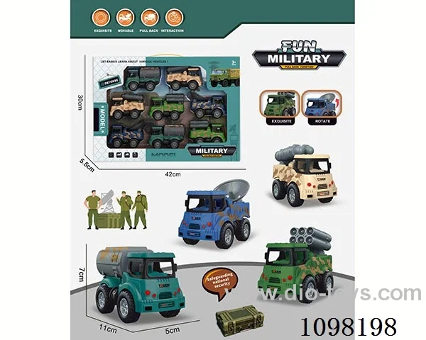 pull back car 8PCS