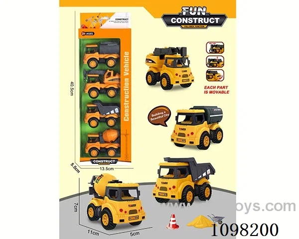 pull back car 4PCS