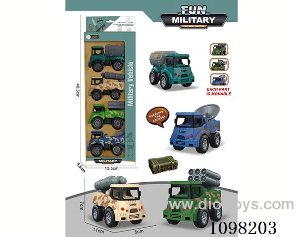 pull back car 4PCS