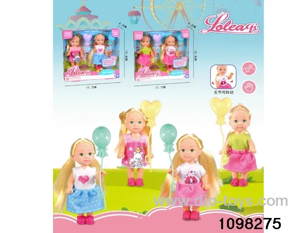 4.5 inch doll/2 style mix