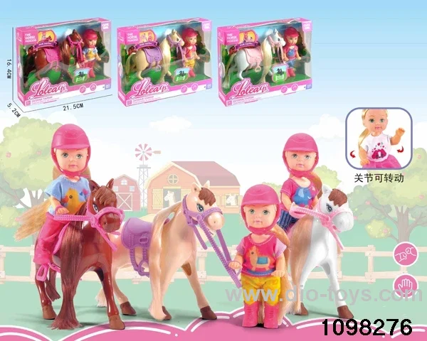 4.5 inch doll/3 style mix